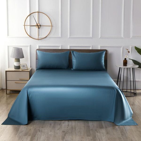 solid color cozy soft skin friendly smooth durable long staple cotton bed sheet for home decoration el real sheets & sets
solid color cozy soft skin friendly smooth durable long staple cotton bed sheet for home decoration el real sheets & sets