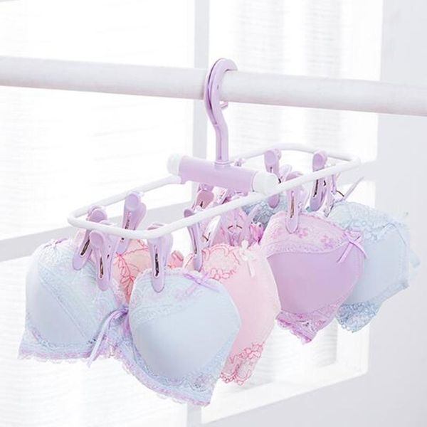 hangers & racks 12 clips foldable clothes rack underwear socks multi-function windproof clip plastic portable
hangers & racks 12 clips foldable clothes rack underwear socks multi-function windproof clip plastic portable