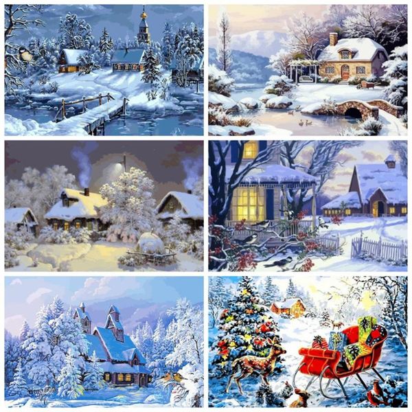 paintings azqsd diy winter scenery oil painting by numbers full kits paints number canvas home decor 50x40cm for adults
paintings azqsd diy winter scenery oil painting by numbers full kits paints number canvas home decor 50x40cm for adults