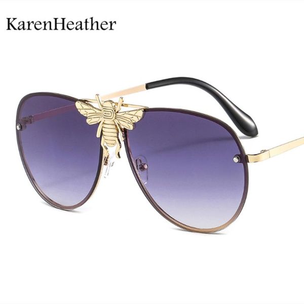 sunglasses karenheather luxury metal bee oval frame for women men oversied fashion shading uv400 retro sun glasses brand designe, White;black
sunglasses karenheather luxury metal bee oval frame for women men oversied fashion shading uv400 retro sun glasses brand designe, White;black