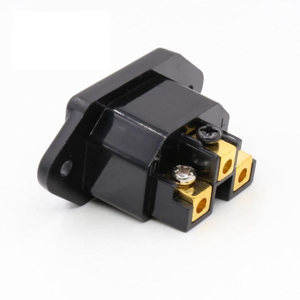 smart power plugs hifi audio ac iec inlet female 24k gold plated for amp chassis 1 pcs
smart power plugs hifi audio ac iec inlet female 24k gold plated for amp chassis 1 pcs