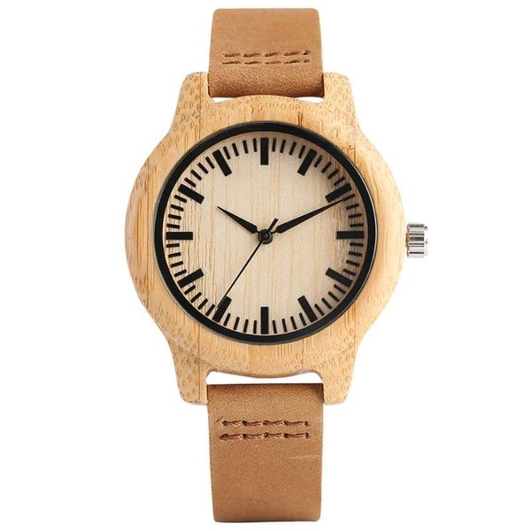 wristwatches fashion 2021 bamboo wood women watch brown genuine leather watchband lady simple casual wooden clock quartz female timepiece, Slivery;brown
wristwatches fashion 2021 bamboo wood women watch brown genuine leather watchband lady simple casual wooden clock quartz female timepiece, Slivery;brown