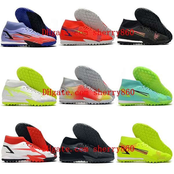 designer soccer shoes mercurial superfly 8 academy tf cr7 cleats turf football boots neymar cristiano ronaldo men sneakers, White;red
designer soccer shoes mercurial superfly 8 academy tf cr7 cleats turf football boots neymar cristiano ronaldo men sneakers, White;red