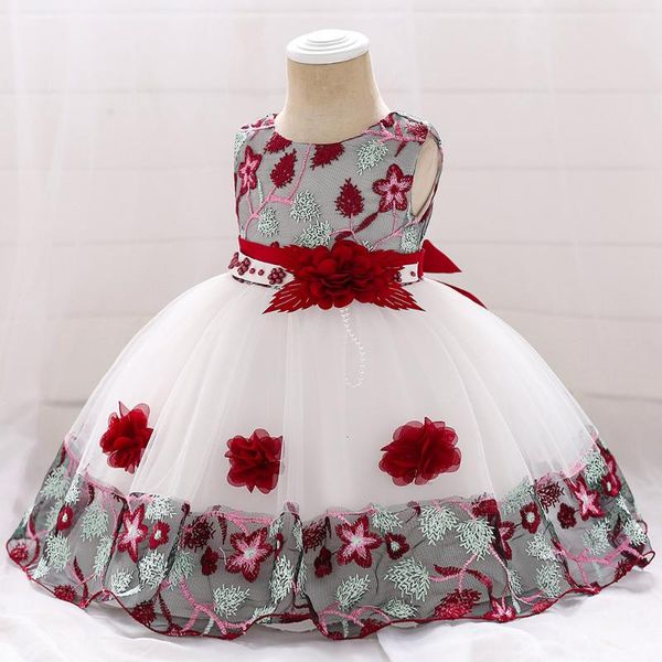 girl's dresses handmade flower baby dress for girl baptism born 1 year birthday girls bow clothes costume 0-8y gifts, Red;yellow
girl's dresses handmade flower baby dress for girl baptism born 1 year birthday girls bow clothes costume 0-8y gifts, Red;yellow