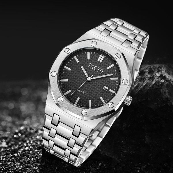 wristwatches 2021 arrival tacto mens watches military wrist watch quartz alloy case business 30m waterproof, Slivery;brown
wristwatches 2021 arrival tacto mens watches military wrist watch quartz alloy case business 30m waterproof, Slivery;brown