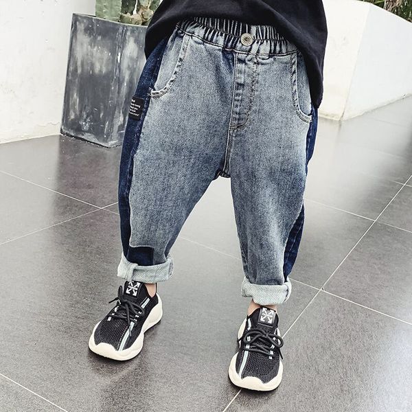 ienens kids baby boys jeans clothes children boy casual denim trousers infants child elastic waist long pants clothing, Blue
ienens kids baby boys jeans clothes children boy casual denim trousers infants child elastic waist long pants clothing, Blue