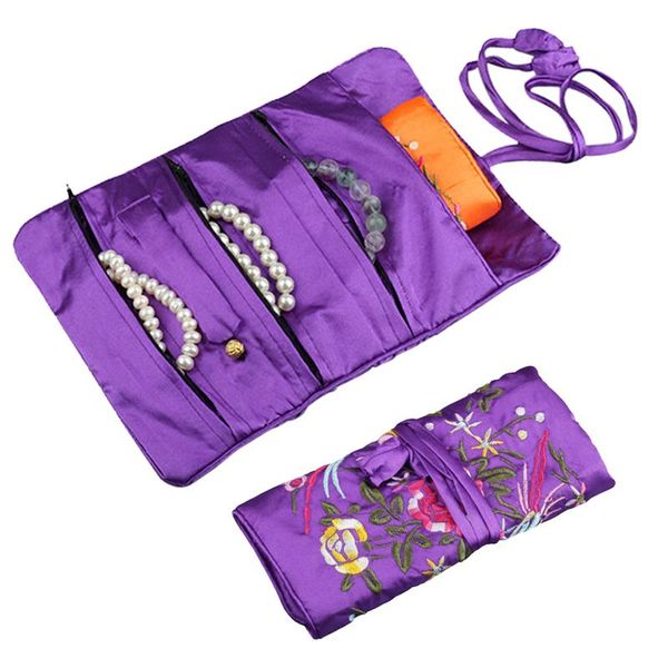 storage bags oriental silk jewelry roll wrap pouch organizer travel case inner cloth
storage bags oriental silk jewelry roll wrap pouch organizer travel case inner cloth