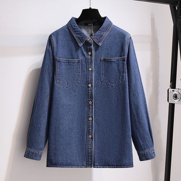 women's jackets shirt long-sleeve jeans plus size, 150kg pocket women spring fall, bust 153cm 5xl 6xl 7xl 8xl 9xl, slim bluet-shirt 9hx, Black;brown
women's jackets shirt long-sleeve jeans plus size, 150kg pocket women spring fall, bust 153cm 5xl 6xl 7xl 8xl 9xl, slim bluet-shirt 9hx, Black;brown