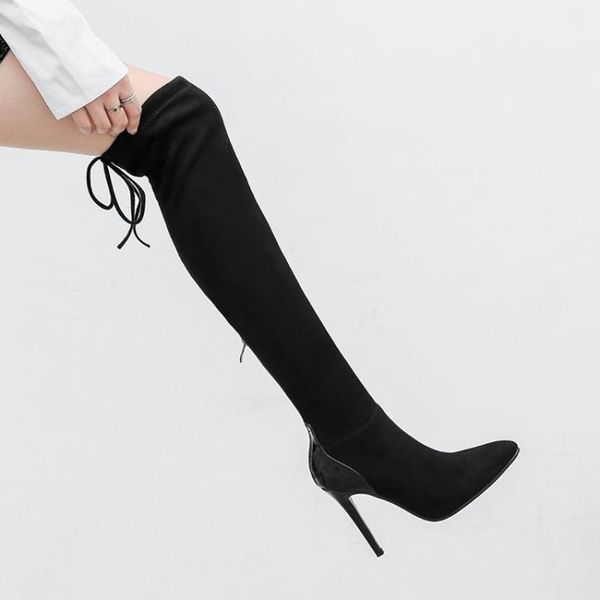 boots womens pointed toe suede leather over the knee stilettos high heel shoes warm winter long riding plus size 2022, Black
boots womens pointed toe suede leather over the knee stilettos high heel shoes warm winter long riding plus size 2022, Black