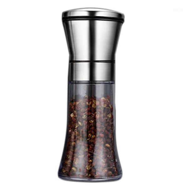 storage bottles & jars manual pepper grinder stainless steel coarseness adjustable salt spice mill tool
storage bottles & jars manual pepper grinder stainless steel coarseness adjustable salt spice mill tool