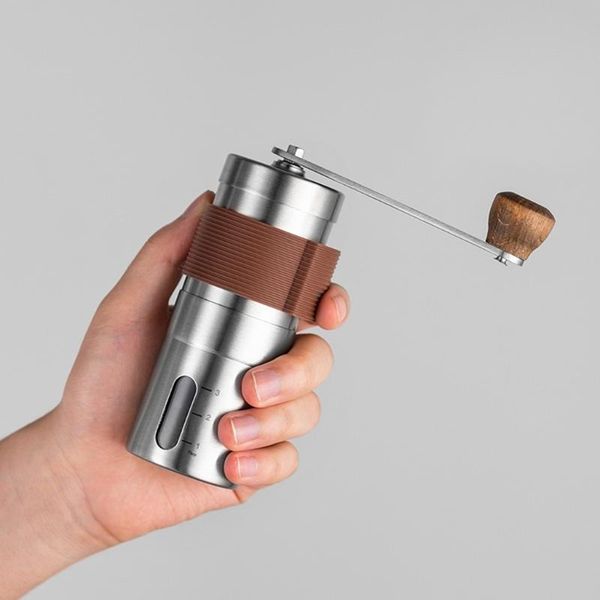 electric coffee grinders manual grinder portable stainless steel hand crank bean conical burr mill for home office camping
electric coffee grinders manual grinder portable stainless steel hand crank bean conical burr mill for home office camping
