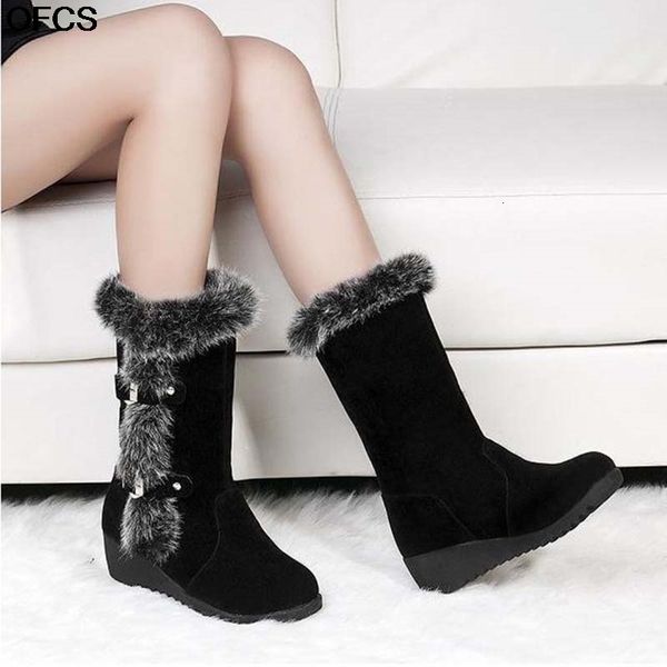 boots women winter thick bottom snow boot large size cotton mid-tube flat bottom non-slip warm 42 64w0, Black
boots women winter thick bottom snow boot large size cotton mid-tube flat bottom non-slip warm 42 64w0, Black