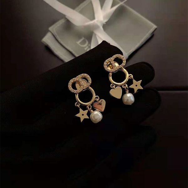 70% off outlet online family new fashion pearl net red love star fashion earrings female, Golden
70% off outlet online family new fashion pearl net red love star fashion earrings female, Golden