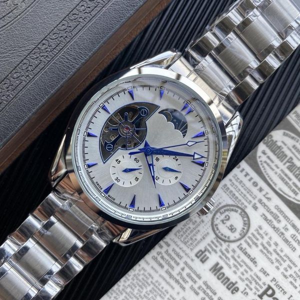 wristwatches 2021 fashion mens mechanical watches automatic tourbillon luxury watch men waterproof date clocks man diving wristwatch, Slivery;brown
wristwatches 2021 fashion mens mechanical watches automatic tourbillon luxury watch men waterproof date clocks man diving wristwatch, Slivery;brown