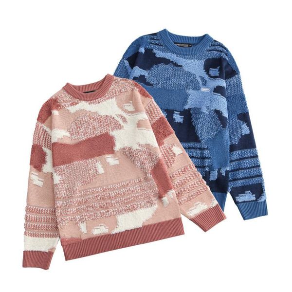 men's sweaters 2021 autumn american style color blocking flocking sweater ins streetwear trend loose round neck tide pullover kinttwear, White;black
men's sweaters 2021 autumn american style color blocking flocking sweater ins streetwear trend loose round neck tide pullover kinttwear, White;black
