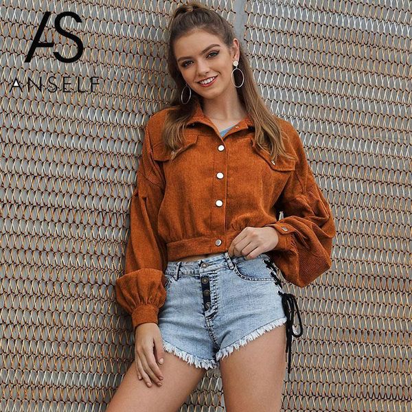 women's jackets anself women jacket 2021 korean fashion corduroy coat turn down collar long sleeve short basic female streetwear, Black;brown
women's jackets anself women jacket 2021 korean fashion corduroy coat turn down collar long sleeve short basic female streetwear, Black;brown