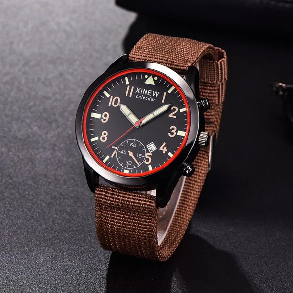 wristwatches watch men luminous pointer fashion quartz business nylon strap clock wristwatch gifts for relojes hombre 2021, Slivery;brown
wristwatches watch men luminous pointer fashion quartz business nylon strap clock wristwatch gifts for relojes hombre 2021, Slivery;brown