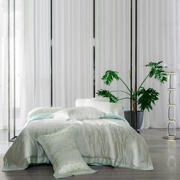 premium 100%lyocell tencel duvet cover embroidery comforter bed sheet pillow shams cooling, silky soft for summer hygieni bedding sets
premium 100%lyocell tencel duvet cover embroidery comforter bed sheet pillow shams cooling, silky soft for summer hygieni bedding sets