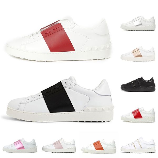 2022 mens women big size us 12 flat sports shoes luxury leather designer black white sneakers lightweight metallic rose gold sliver fire red
2022 mens women big size us 12 flat sports shoes luxury leather designer black white sneakers lightweight metallic rose gold sliver fire red