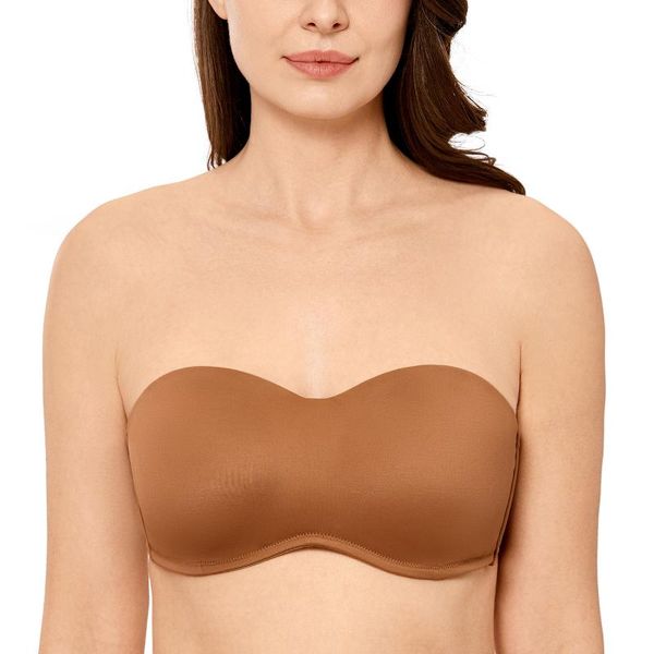 bras women's plus size seamless underwire bandeau minimizer strapless bra for large bust, Red;black
bras women's plus size seamless underwire bandeau minimizer strapless bra for large bust, Red;black