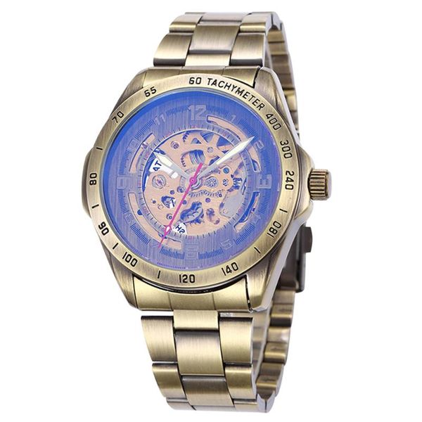 wristwatches shenhua antique automatic watches skeleton mechanical watch men bronze steampunk retro analog wrist male vintage clock, Slivery;brown
wristwatches shenhua antique automatic watches skeleton mechanical watch men bronze steampunk retro analog wrist male vintage clock, Slivery;brown