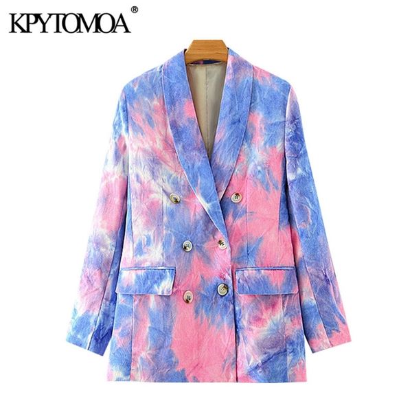 women fashion double breasted tie-dye corduroy blazer coat long sleeve pockets female outerwear chic 210420, White;black
women fashion double breasted tie-dye corduroy blazer coat long sleeve pockets female outerwear chic 210420, White;black