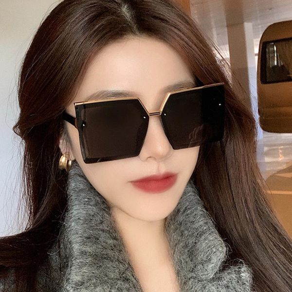 fashion sunglasses frames 2021 large frame flat anti ultraviolet for men and korean simple women, Black
fashion sunglasses frames 2021 large frame flat anti ultraviolet for men and korean simple women, Black