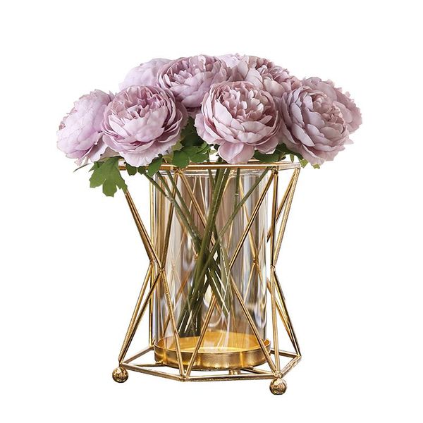 golden vase metal flowers pot floral flower arrangement plated alloy glass vases desk decoration modern luxurious home decor
golden vase metal flowers pot floral flower arrangement plated alloy glass vases desk decoration modern luxurious home decor