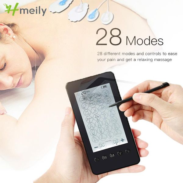 full body massager electroestimulador digital ems acupuncture physiotherapy tens machine 28 modes pulse massage vibration pad
full body massager electroestimulador digital ems acupuncture physiotherapy tens machine 28 modes pulse massage vibration pad