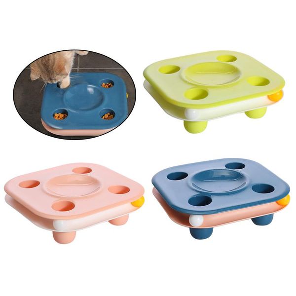 cat toys plastic food bowl creative multifunctional tray tool indoor interactive play iq training feed small cats pet 3 colors
cat toys plastic food bowl creative multifunctional tray tool indoor interactive play iq training feed small cats pet 3 colors