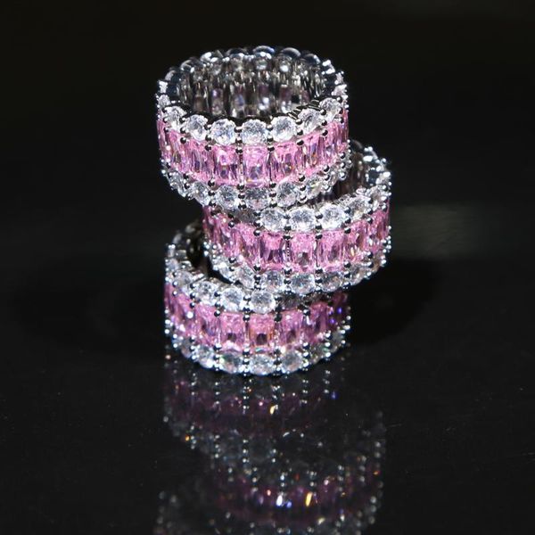 wedding rings fashion sparking bling cz engagement band ring for women 5a pink white crystal cubic zirconia charm eternity jewelry, Slivery;golden
wedding rings fashion sparking bling cz engagement band ring for women 5a pink white crystal cubic zirconia charm eternity jewelry, Slivery;golden