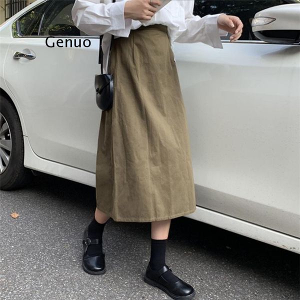 skirts 2021 women's spring summer a-line vintage high waist fashionable korean style wild lady long, Black
skirts 2021 women's spring summer a-line vintage high waist fashionable korean style wild lady long, Black