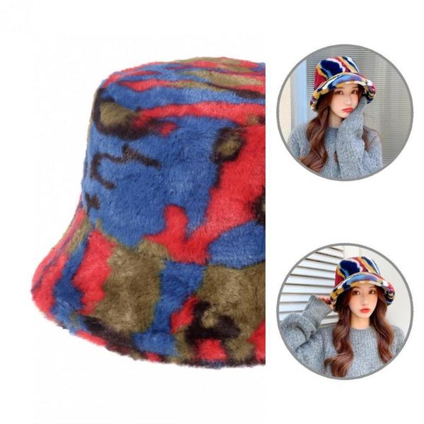 wide brim hats comfy men women irregular colored stripe print plush hat fashion accessories, Blue;gray
wide brim hats comfy men women irregular colored stripe print plush hat fashion accessories, Blue;gray