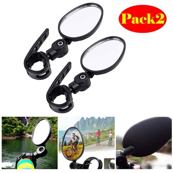 bike groupsets 25# 2021 1-2pcs adjustable bicycle rearview wide-angle handlebar convex mirrors diy mountain accessories equipment 
bike groupsets 25# 2021 1-2pcs adjustable bicycle rearview wide-angle handlebar convex mirrors diy mountain accessories equipment
