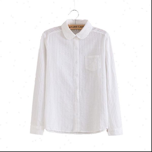simple solid pure long sleeve womens shirts pocket white good quality school work office casual ladies clothing
simple solid pure long sleeve womens shirts pocket white good quality school work office casual ladies clothing