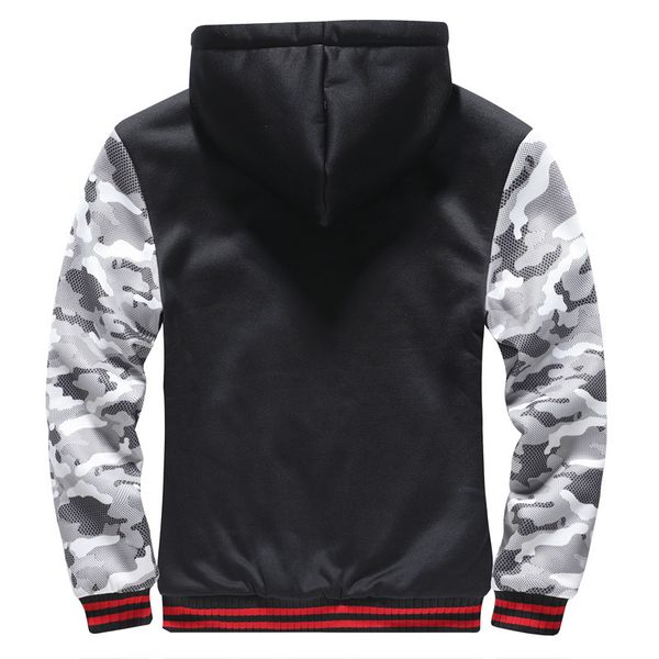 men's hoodies & sweatshirts winter fleece mens patchwork sweatshirt coats casual men velvet military clothes thick warm cardigan t, Black
men's hoodies & sweatshirts winter fleece mens patchwork sweatshirt coats casual men velvet military clothes thick warm cardigan t, Black
