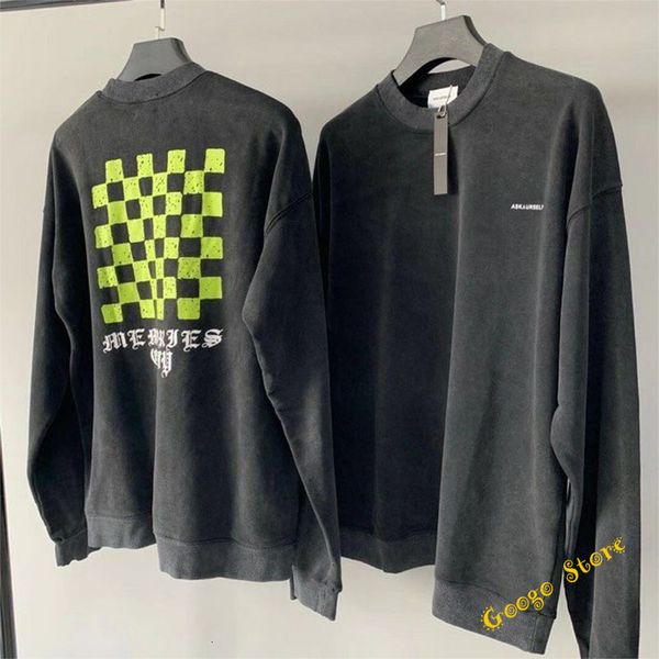 men's hoodies & sweatshirts green orescent checkerboard male washed-out crewneck sweaters vintage hooded sweater vest., Black
men's hoodies & sweatshirts green orescent checkerboard male washed-out crewneck sweaters vintage hooded sweater vest., Black