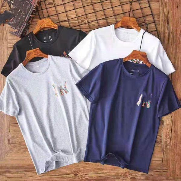 luxury design summer south korea couple's short letter printing sleeve casual fashion, White
luxury design summer south korea couple's short letter printing sleeve casual fashion, White