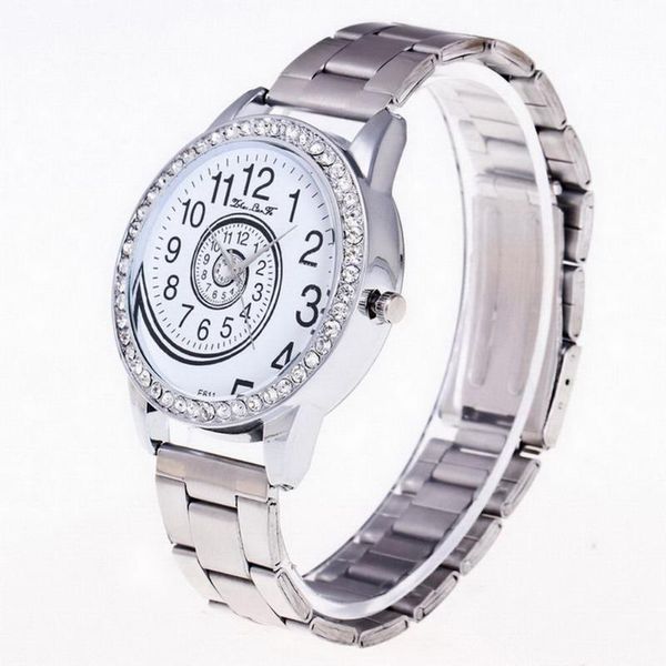 wristwatches fashion quartz watch for women classic rhinestone numbers rotate with steel wrist band printed lxh, Slivery;brown
wristwatches fashion quartz watch for women classic rhinestone numbers rotate with steel wrist band printed lxh, Slivery;brown