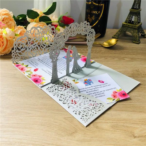 100x 3d invite pocketfold wedding invitation cards bride & groom tri fold card dark grey laser cut greeting invitations cover
100x 3d invite pocketfold wedding invitation cards bride & groom tri fold card dark grey laser cut greeting invitations cover