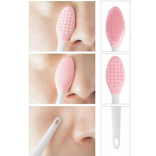 2pcs silicone wash face exfoliating blackhead black head washing nose wing side cleaner facial cleansing brush tool1
2pcs silicone wash face exfoliating blackhead black head washing nose wing side cleaner facial cleansing brush tool1