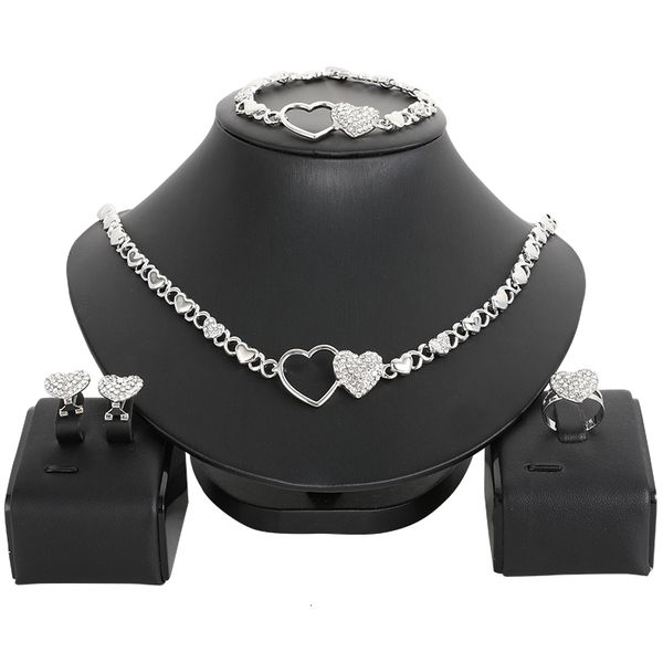 jewelry sets new arrival nigerian wedding african beads crystal necklace silver color set accessories, Black
jewelry sets new arrival nigerian wedding african beads crystal necklace silver color set accessories, Black