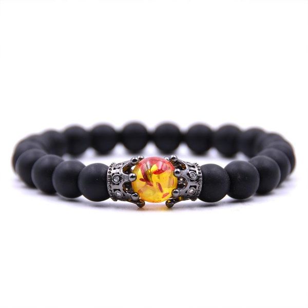 beaded, strands charms natural stone bracelet crown handmade beaded bracelets bangles with copper bead women men's jewelry, Black
beaded, strands charms natural stone bracelet crown handmade beaded bracelets bangles with copper bead women men's jewelry, Black