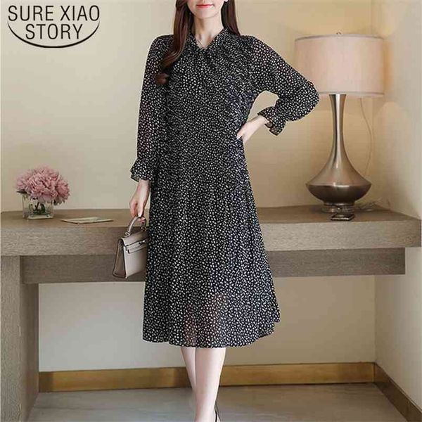 casual a-line knee-length print korean chiffon women dress elegant ladies vintage long sleeve vestidos clothing 8636 50 210506, Black;gray
casual a-line knee-length print korean chiffon women dress elegant ladies vintage long sleeve vestidos clothing 8636 50 210506, Black;gray