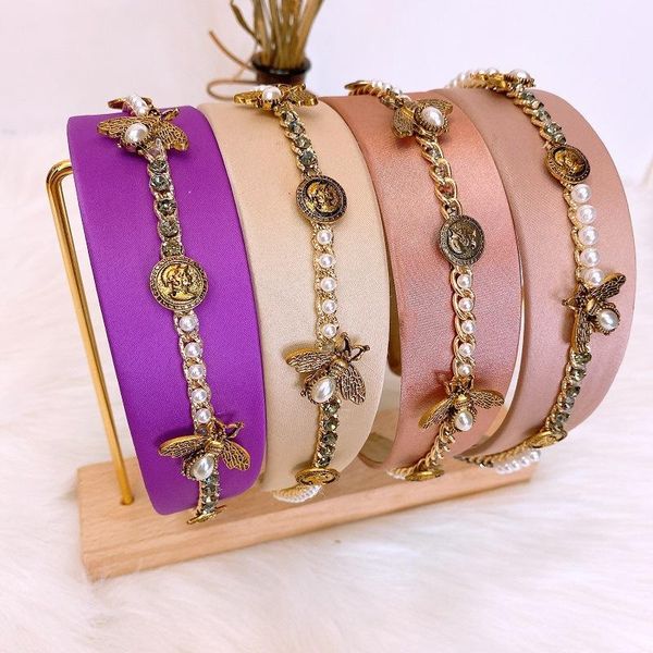 hair clips & barrettes little bee heavy industry headband retro metal wind wild simple headwear chain rhinestone, Golden;silver
hair clips & barrettes little bee heavy industry headband retro metal wind wild simple headwear chain rhinestone, Golden;silver