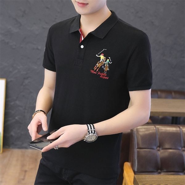 men's t-shirts korean embroidered polo shirt lapel large straight tube business short sleeve fashion c42o, White;black
men's t-shirts korean embroidered polo shirt lapel large straight tube business short sleeve fashion c42o, White;black