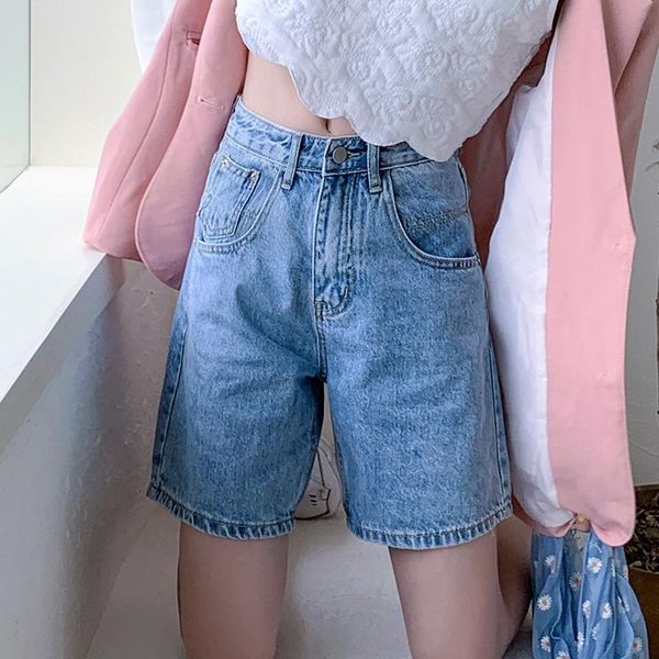 women's jeans will ~ summer contracted students can edge wide-legged loose package bull-puncher knickers pants 5 minutes of, Blue
women's jeans will ~ summer contracted students can edge wide-legged loose package bull-puncher knickers pants 5 minutes of, Blue