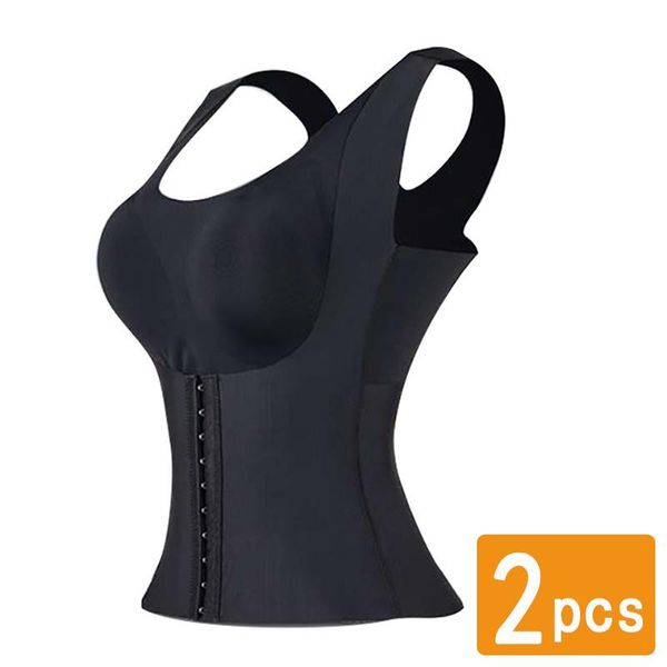 women's shapers 3 in1women reducing girdle posture corrector bra seamless underwear slimming belly sheath cross back tank body fitness, Black;white
women's shapers 3 in1women reducing girdle posture corrector bra seamless underwear slimming belly sheath cross back tank body fitness, Black;white
