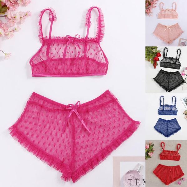 bras sets fashion women lace tulle lingerie set ruffle sleepwear babydoll ladies bandeau underwear nightwear exotic, Red;black
bras sets fashion women lace tulle lingerie set ruffle sleepwear babydoll ladies bandeau underwear nightwear exotic, Red;black