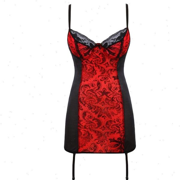 v neck strappy women sleepwear floral dress femme fashion nightgown babydoll lingerie elegant lace up nightdress, Black;red
v neck strappy women sleepwear floral dress femme fashion nightgown babydoll lingerie elegant lace up nightdress, Black;red